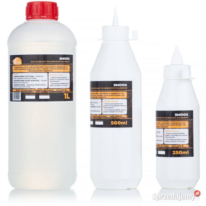 Olej SmooX do Agregatów Malarskich 250ml małopolskie Ludźmierz