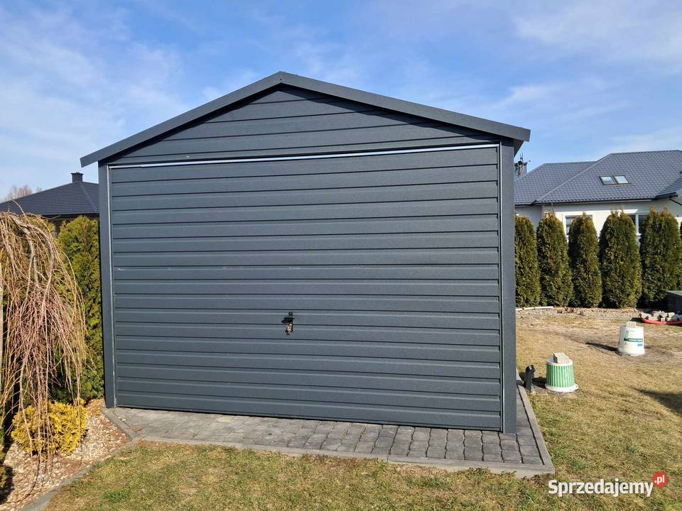 Garaż blaszany 3x5 Wzmocniony PROFILAMI lubuskie Zielona Góra