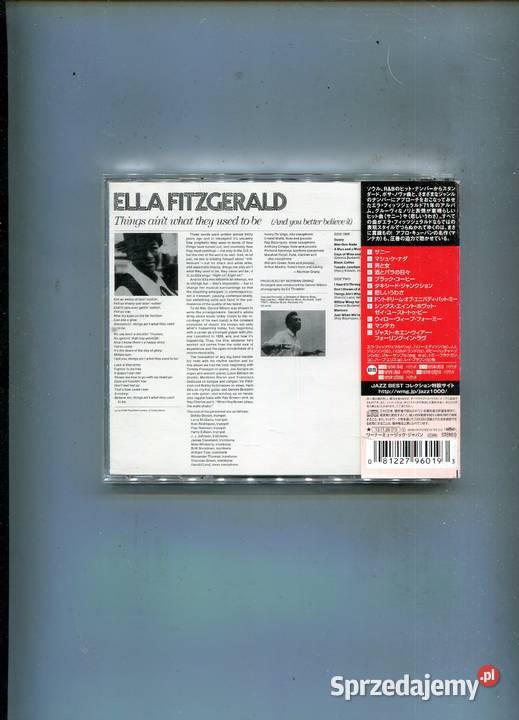 Ella Fitzgerald Things aint what they used to be zachodniopomorskie Szczecin