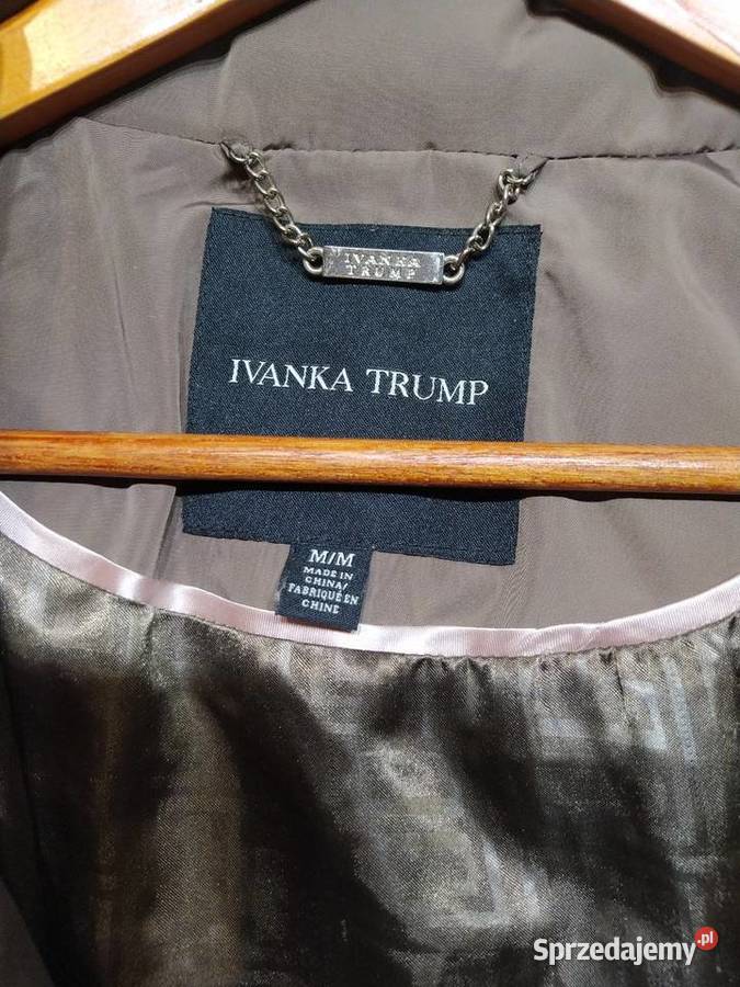 Ivanka Trump M kurtka płaszcz z kapturem kaczy