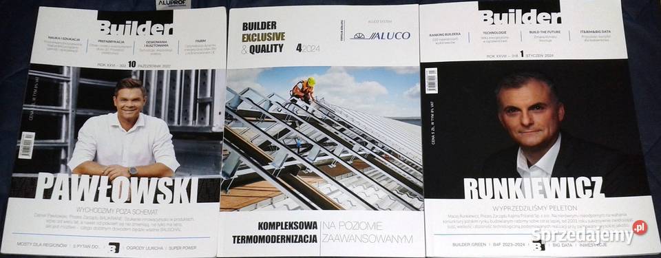 Builder 9 czasopism Pozostałe Chełm