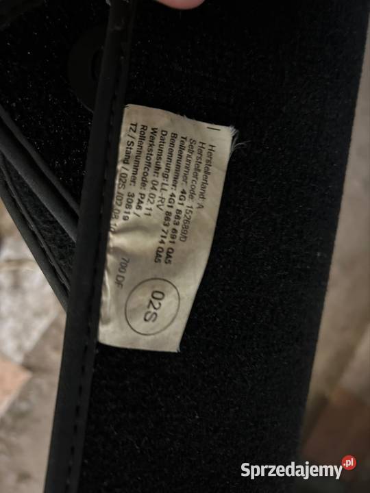 Dywaniki welurowe Audi A6 C7 Tomaszów Lubelski