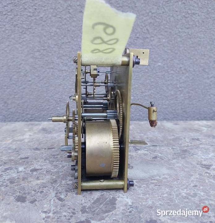 688 Mechanizm starego zegara ściennego pełna Antyki Tczew sprzedam