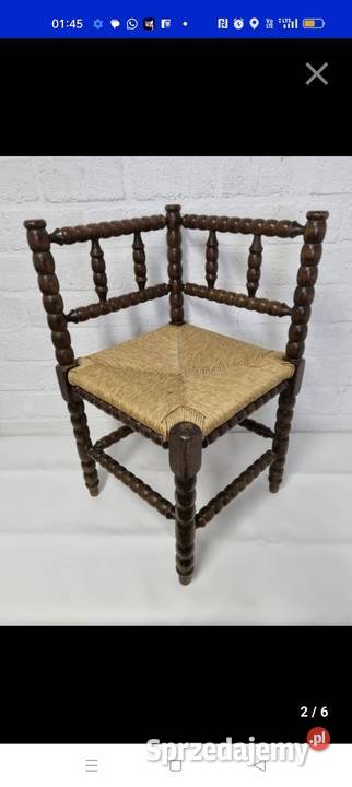 KRZESŁA NAROŻNE Antyki śląskie Bielsko-Biała
