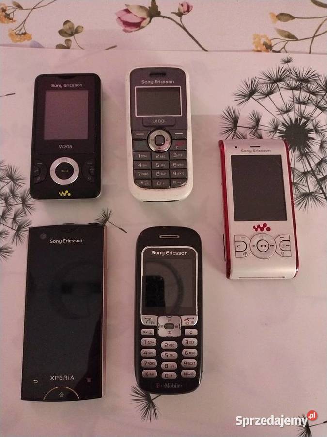 Sony Ericsson stare telefony komórkowe Siedlce