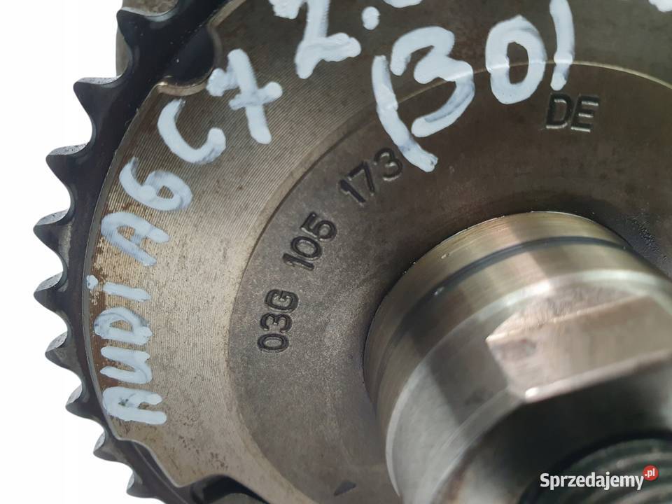 WAŁ KORBOWY Audi A6 C7 20 TDI 03G105173 Blok silnika Chełm