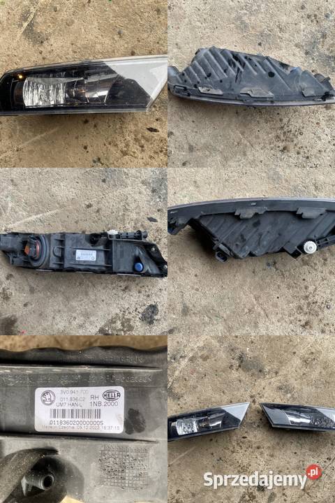 Części Skoda Superb 3 Poduszka Zderzak Pasy Krzeszów