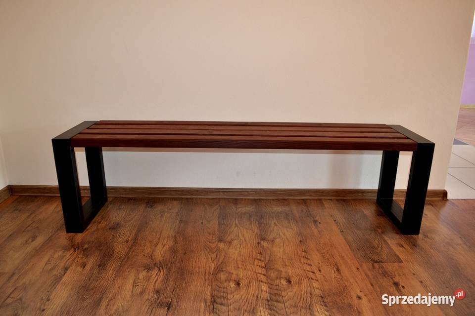 ławka szkolna na korytarz hall profil drewno Zalesie