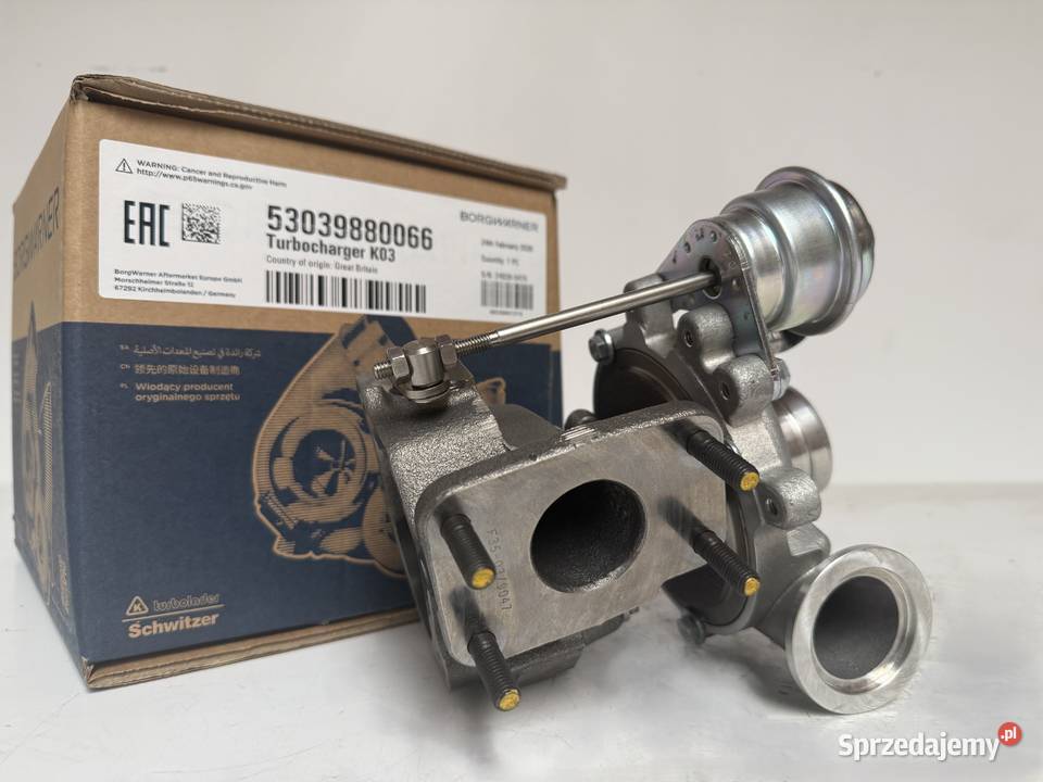 Nowa turbosprężarka BorgWarner KKK ciężarowe Siedlce