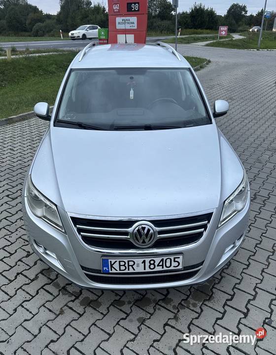 Volkswagen Tiguan 20 diesel 2008r 4x4 automat kupiony w Polsce podkarpackie Pilzno