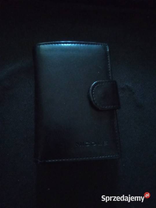 Portfel męski czarny Nicole Pozostałe Warszawa