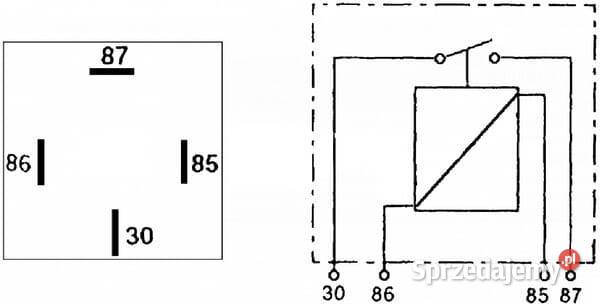 Przekaźnik 12V 70A AV180298000 Kamionna