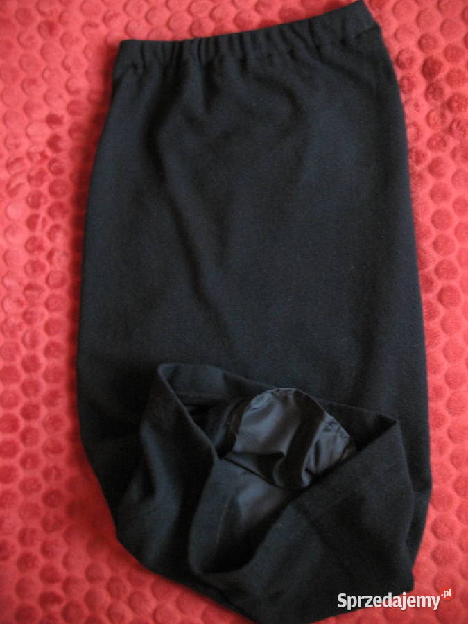 Spódnica Czarna wełna 40 L biodra 100 Maxi Siedlce sprzedam