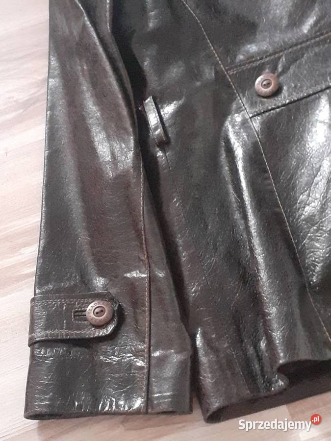 kurtka płaszczyk skóra naturalna L Gdańsk