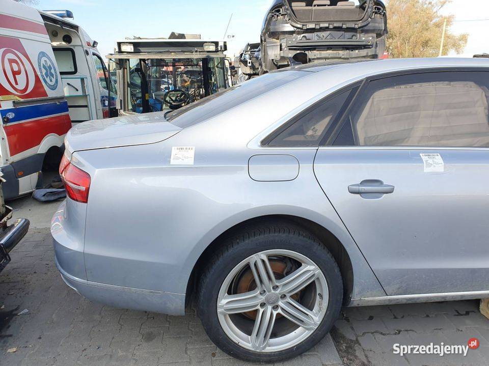 ĆWIARTKA BŁOTNIK PRAWY TYŁ AUDI A8 L D4 LONG Pozostałe