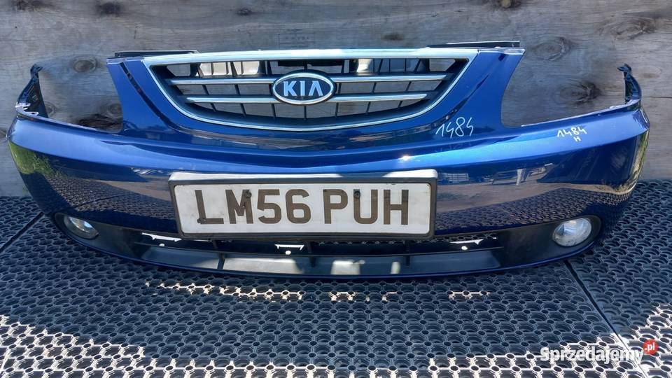 KIA CARENS II LIFT ZDERZAK PRZÓD 1C HALOGEN