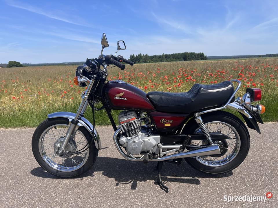 Honda 125 C Custom super stan 19 000 gotowa do Motocykle, skutery, quady Dąbrowa Górnicza