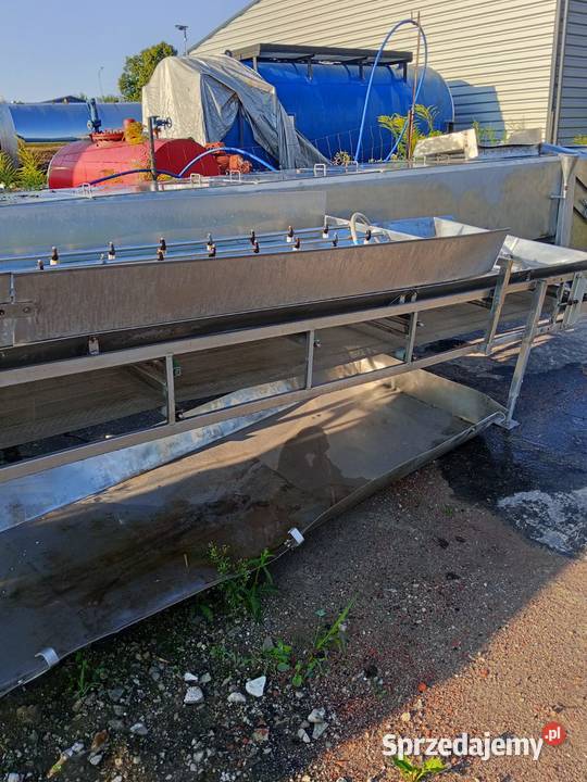 Taśmociąg spożywczy 67 m x 11 m przenośnik