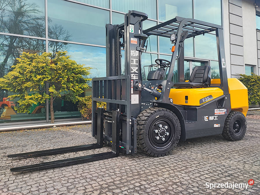 Wózek widłowy LiuGong duplex 3 m 35 tony diesel małopolskie Kęty sprzedam