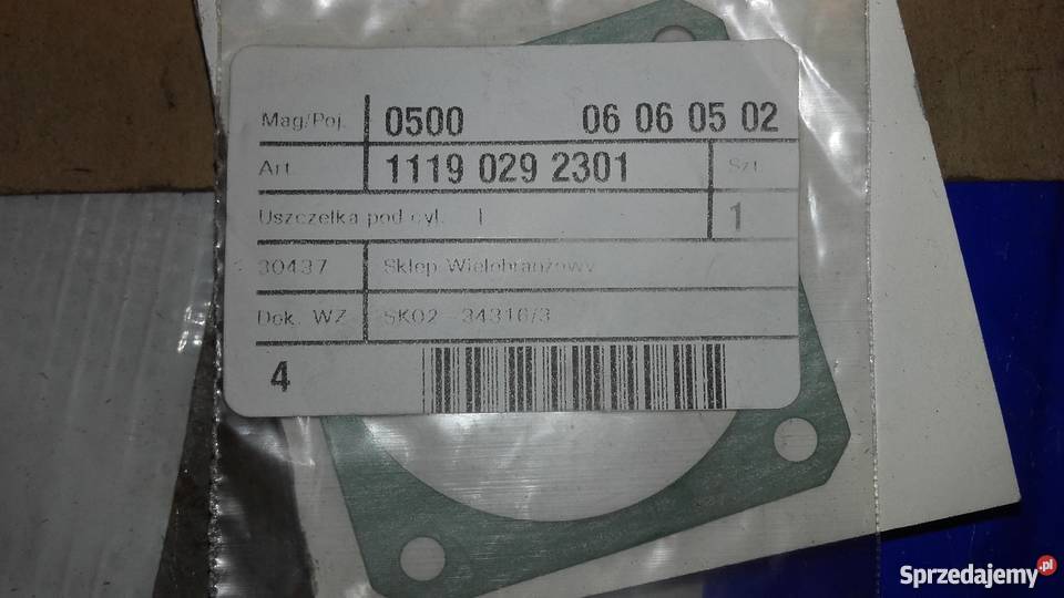 uszczelka cylindra MS 360 Żywiec