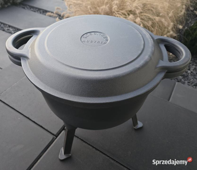 Kociołek żeliwny 12 litrów emaliowany Piaseczno