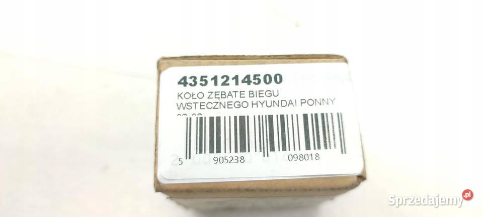 KOŁO ZĘBATE BIEGU WSTECZNEGO HYUNDAI PONNY lubelskie