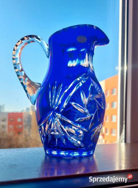 Piękny dzbanek kryształowy Violetta dolnośląskie Wrocław