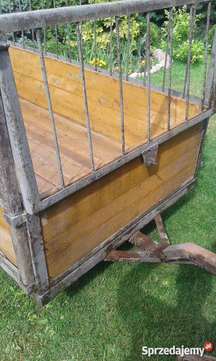 Przyczepka dwukółka do traktora mazowieckie