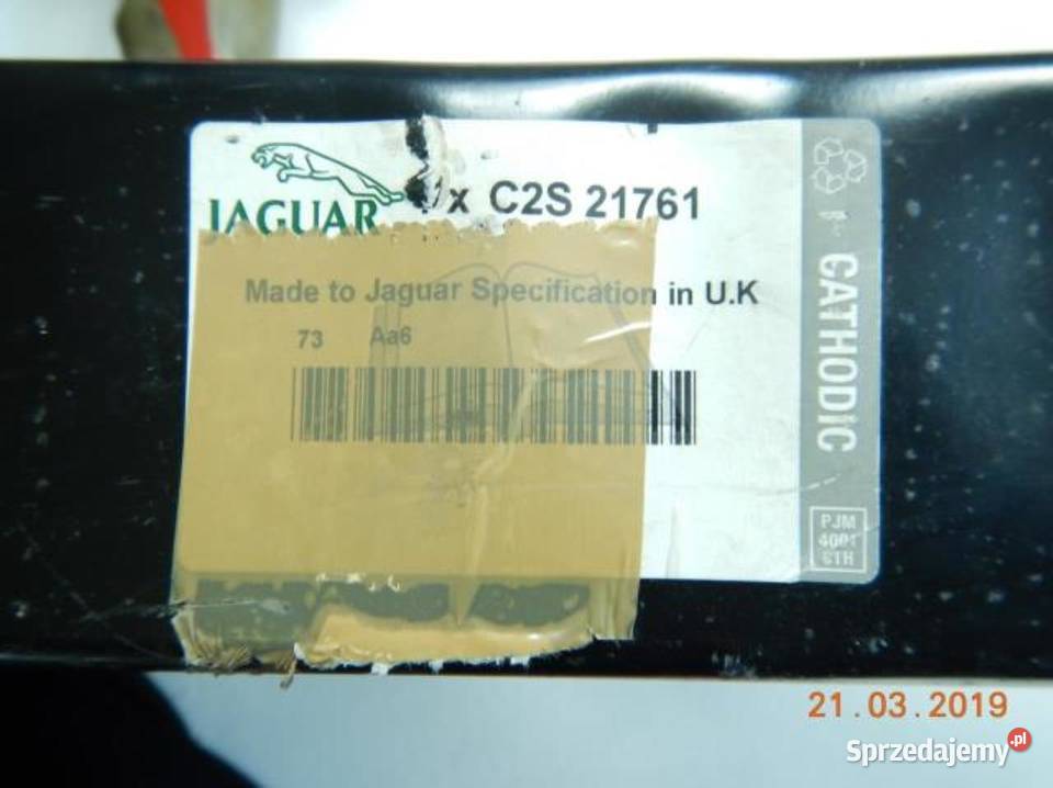 BELKA WZMOCNIENIE ZDERZAKA PRZÓD JAGUAR XTYPE Wzmocnienia, belki i wsporniki