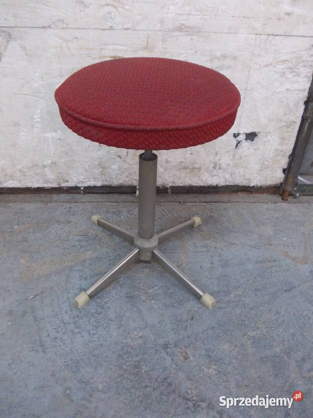 Stare industrialne taborety warsztatowe Bielsko-Biała