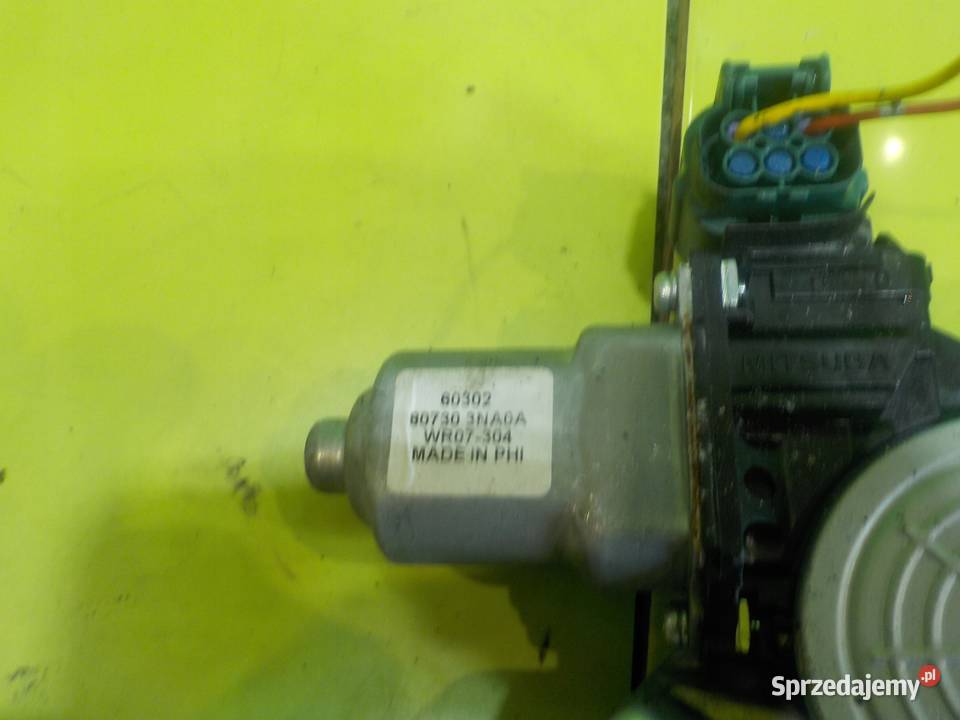 NISSAN LEAF I LIFT 16r 5D podnosnik szyby lewy Wyposażenie elektryczne Suków