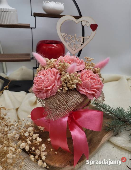 Flowerbox ze świec sojowych zapachowych Piotrków Trybunalski