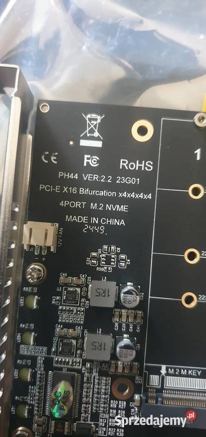 Adapter pod komputer stacjonarny PCIe x16 na 4x Kielce
