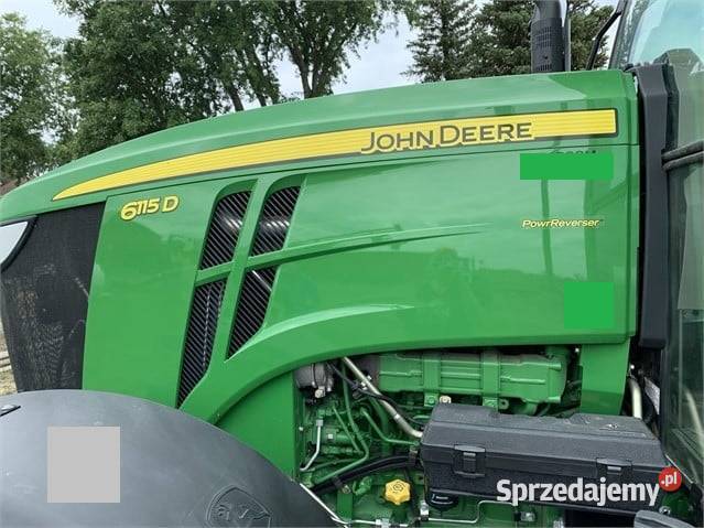 Ciągnik rolniczy John Deere 6115D 4X4 2014 Wolbrom