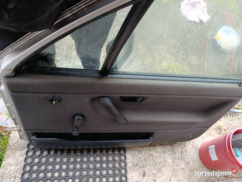 Drzwi przednie lewe prawe VW Golf 2 3D zielona osobowe śląskie