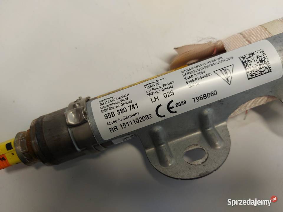 PORSCHE MACAN S 95B Poduszka powietrzna Airbag osobowe