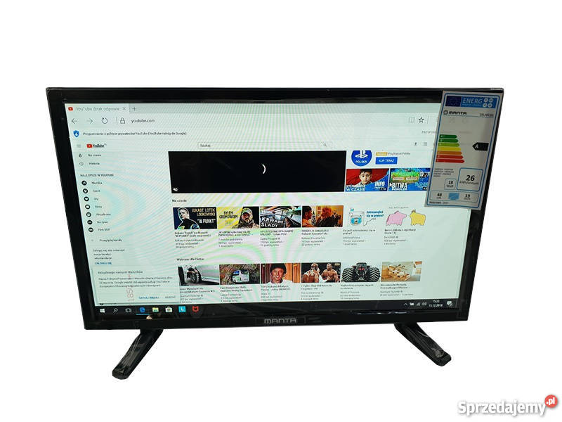 TELEWIZOR MANTA TV 19 HD READY 19LHN38L Jastrzębie-Zdrój