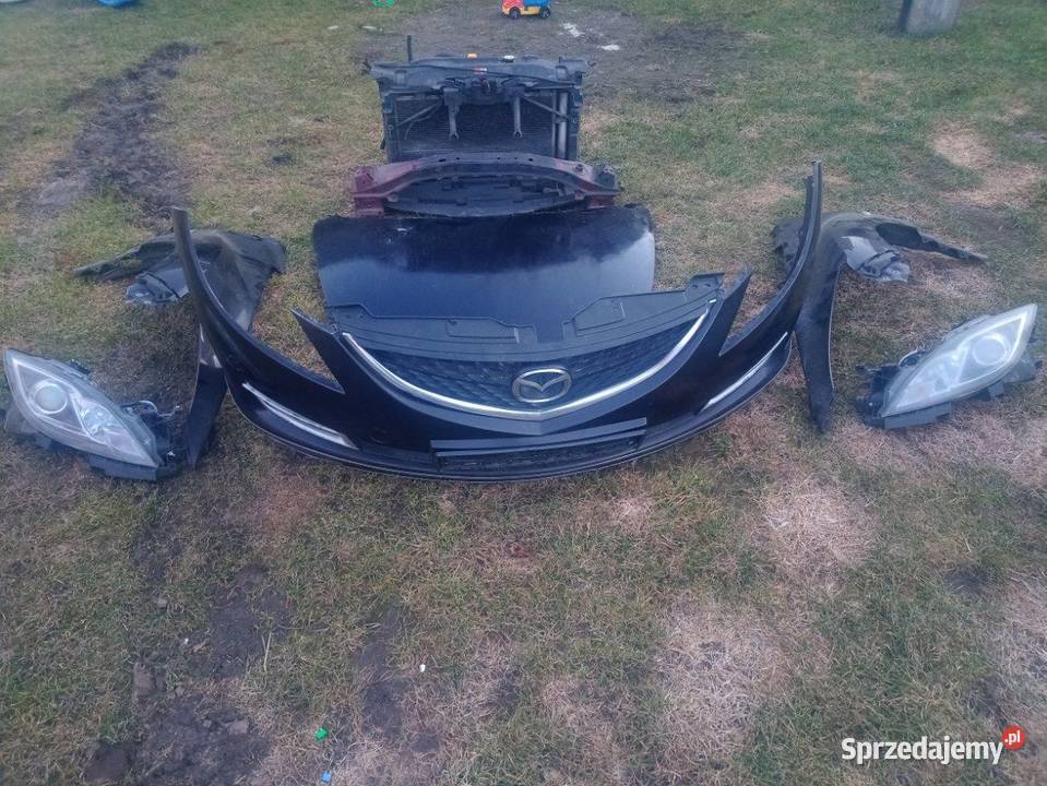 Mazda 6 GH 07 Maska Zderzak Błotniki Chłodnice Karoseria śląskie Tychy