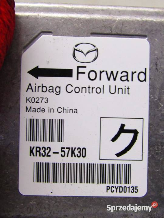 MODUŁ STEROWNIK SENSOR PODUSZEK AIRBAG MAZDA CX5 lubelskie