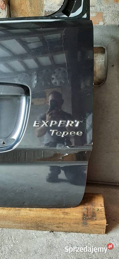 Peugeot Expert Tepee klapa tylna oryginalna 2013 Rok produkcji 2013 Karoseria Chocianów