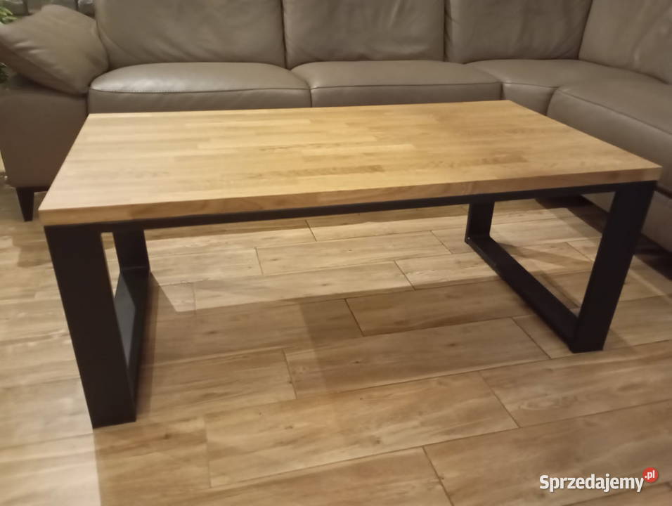 Stolik kawowy dębowy loftowy podlaskie Choroszcz