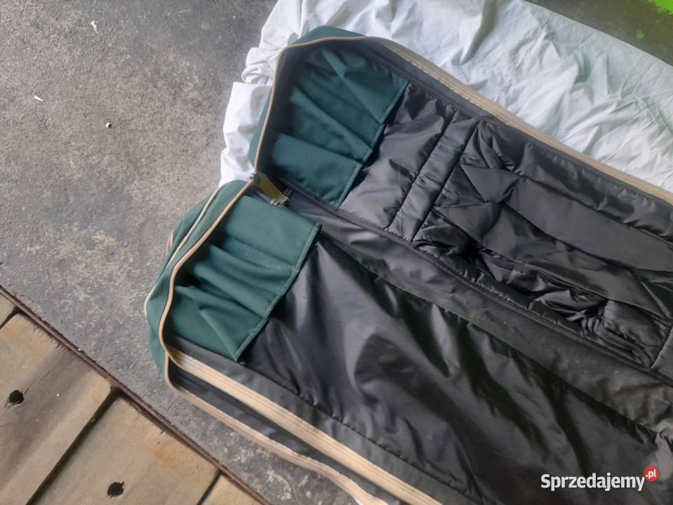 Pokrowiec na wędki dwukomorowy 170 dolnośląskie sprzedam