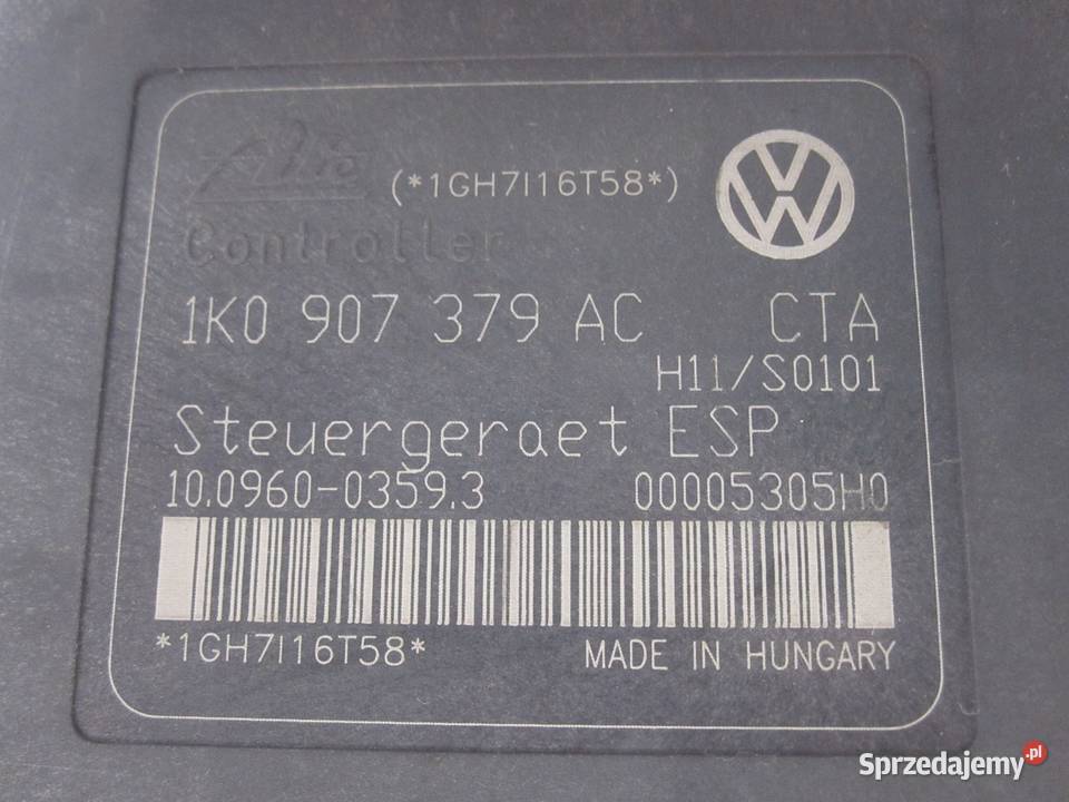VW GOLF V PLUS 07r pompa ABS 1K0907379AC Motoryzacja Kielce