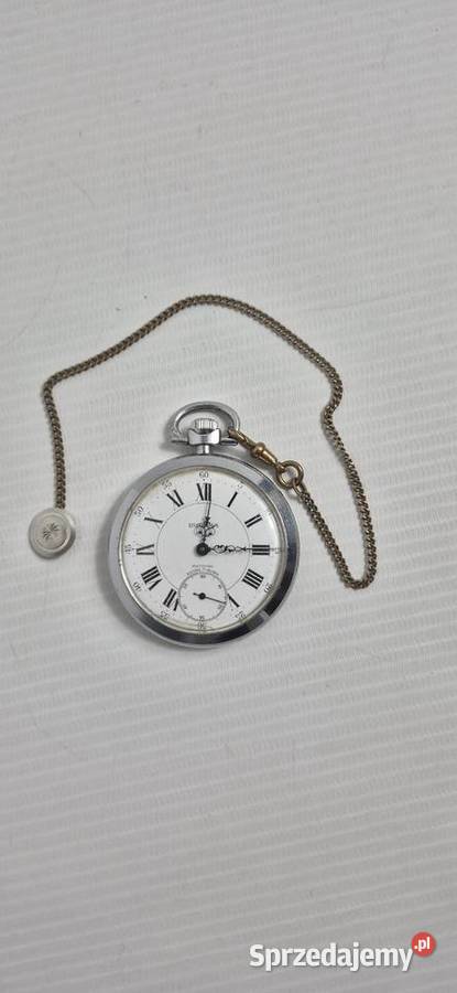 Klasyczny zegarek kieszonkowy DUGENA 17 Rubis lubelskie Biłgoraj