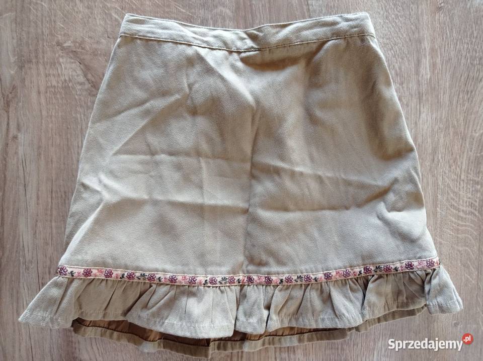 Brązowa spódniczka dziewczynki Odzież Hajnówka
