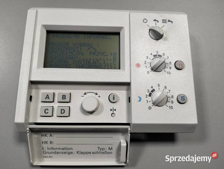 Moduł obsługowy regulator viessmann 7450 186 Dąbrowa