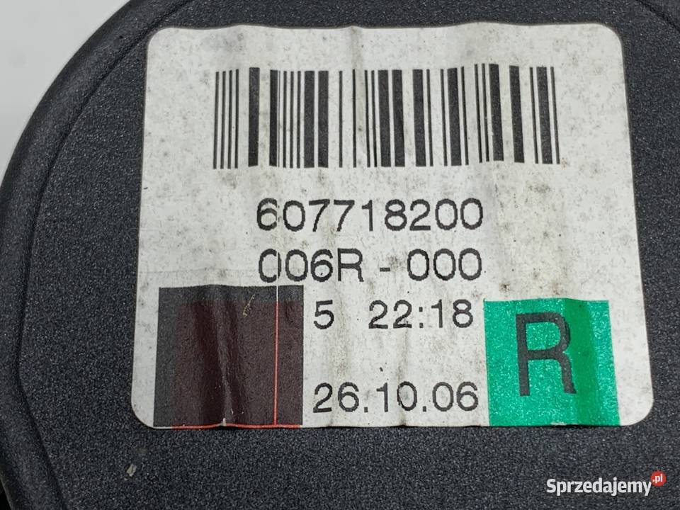 PAS BEZPIECZEŃSTWA PRAWY PRZÓD MERCEDES W245 osobowe podkarpackie