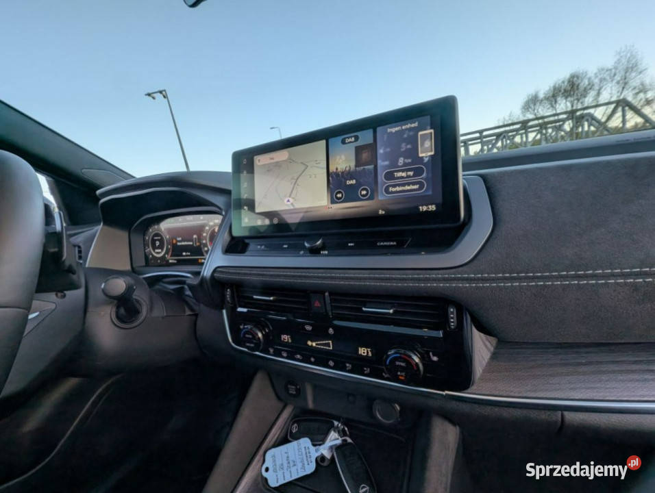Nissan Qashqai Head up Ambiente Kamery 360 niebieski