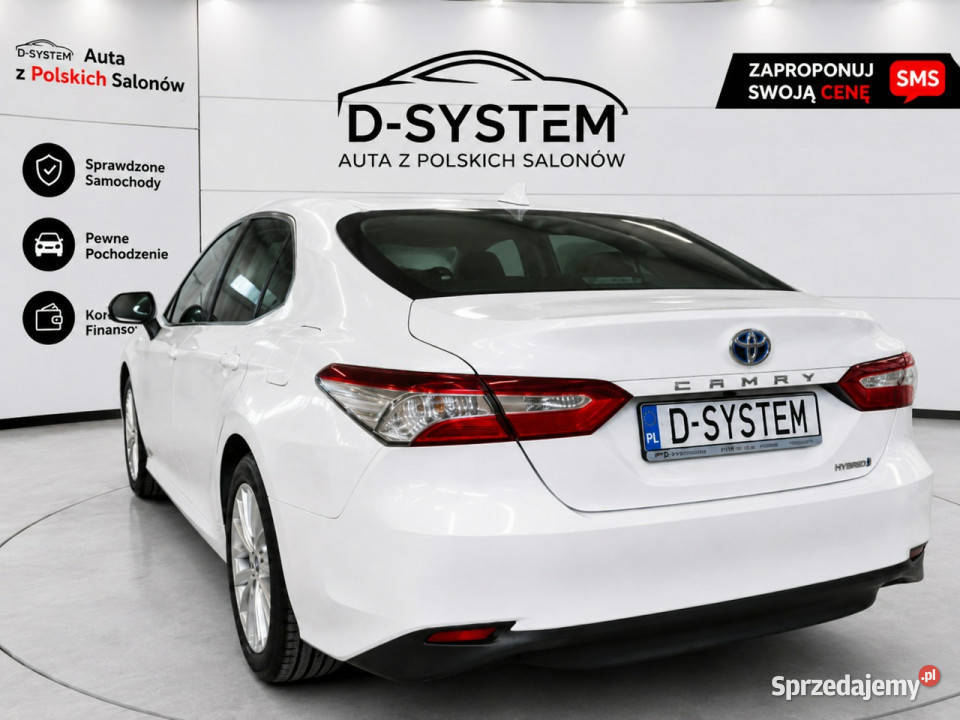 Toyota Camry 21r Salon Polska 25 HYBRID światła przeciwmgielne Białystok sprzedam