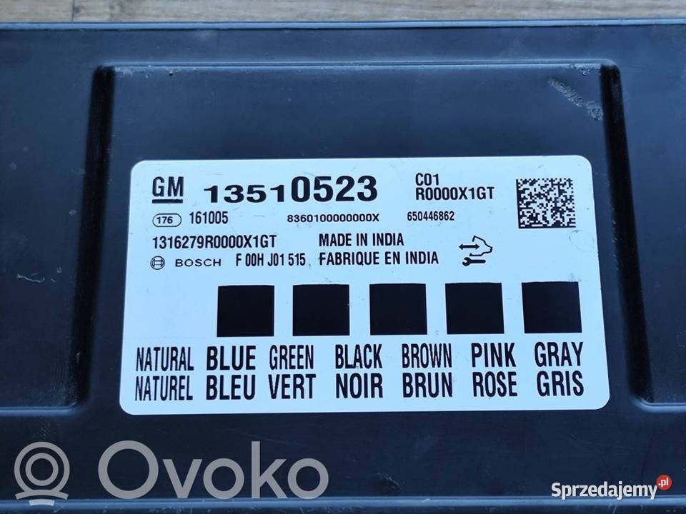 Opel Astra K Mokka X STEROWNIK MODUŁ KOMFORTU